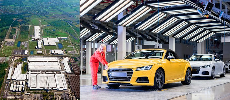 Audi.neue TT Roadster Produktion in Ungarn