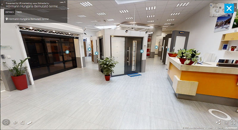 Több százan látogattak már el a Hörmann virtuális bemutatótermébe 1 Hörmann virtuális bemutatóterem