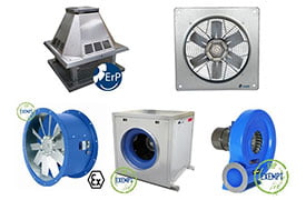 Ipari ventilátorok