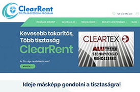 ClearRent tisztaságvédelmi prevenciós szolgáltatási csomag