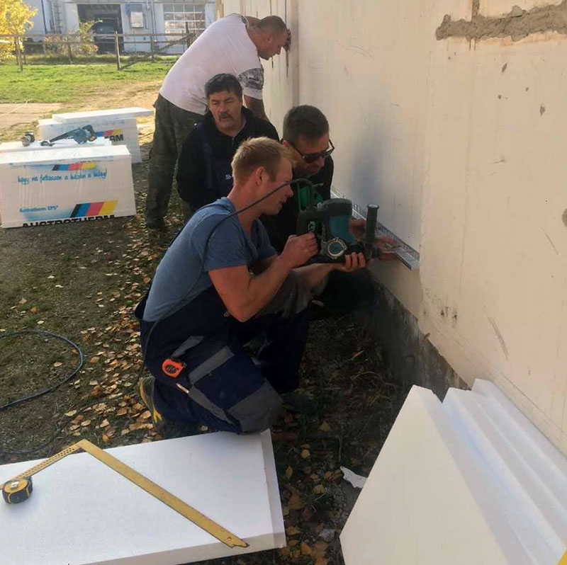 Az Austrotherm idén is segít a szakképzésben 1 Szigetelés a Veszprémi SZC Táncsics Mihály Technikumban
