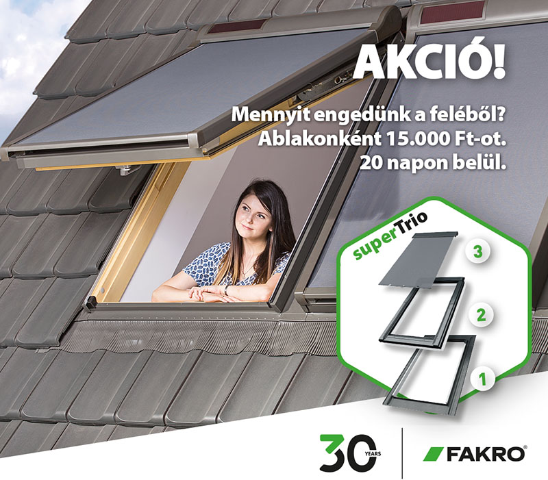 Tavaszi tetőtéri ablak akció a FAKRO-nál 1 Tavaszi tetőtéri ablak akció a FAKRO-nál