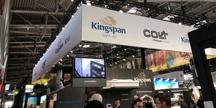 Kingspan Light+Air a müncheni BAU 2023 szakkiállításon