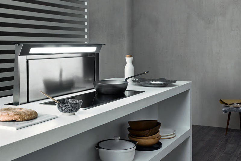 Háztartási konyhai páraelszívók beépíthető készülékek mosogatótálcák
