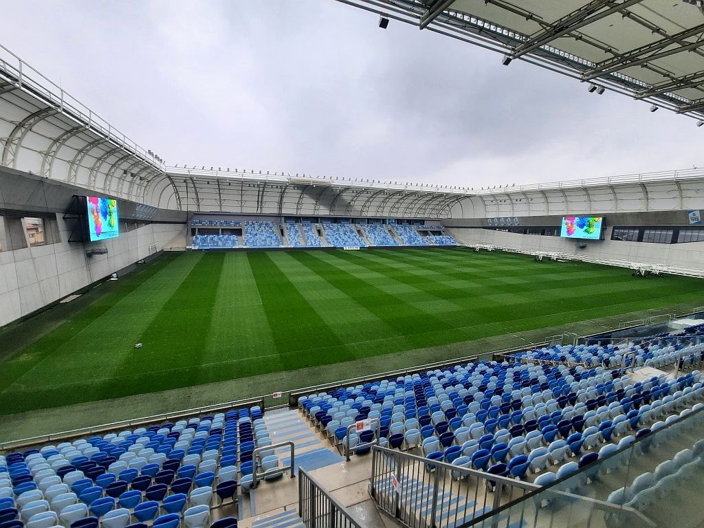 Új Hidegkuti Nándor Stadion LED-es eredményjelző tervezés, kivitelezés és üzemeltetés