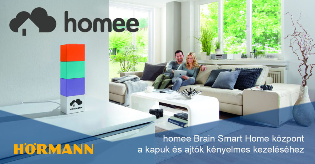 A Hörmann okosotthon vezérlője új dimenziókat nyit otthonunk vezérlésében