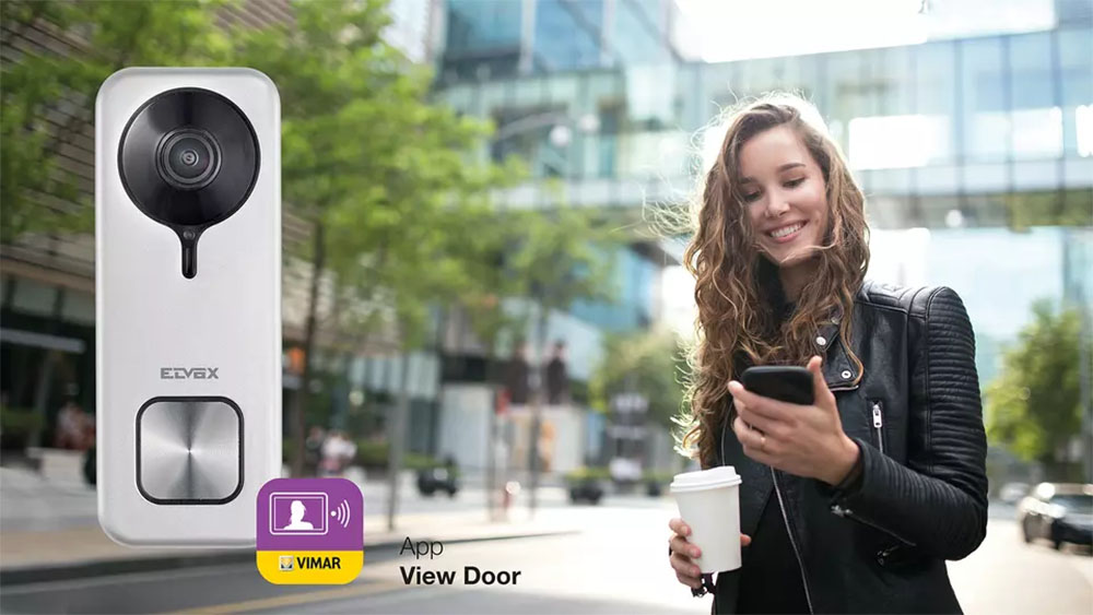 Elvox Wi-Fi videó ajtócsengő a kapucsengő video kaputelefonná alakul