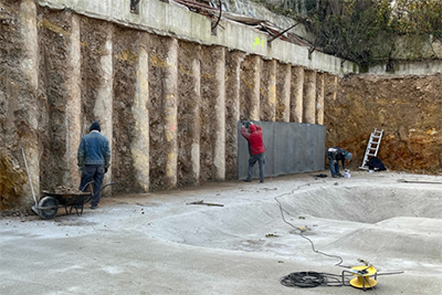 Concrete Canvas GCCM CC betonpaplan új hazai alkalmazásai 2024