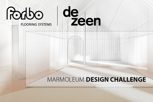 A Forbo Flooring és a Dezeen elindítja a Marmoleum Design versenyt