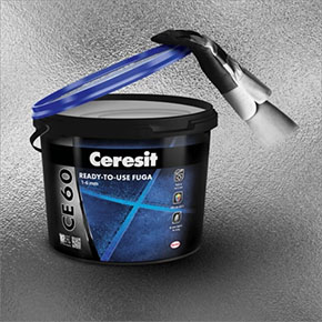 A Ceresit CE 60 használatra kész fugázóanyag szakszerű alkalmazása