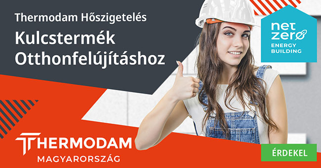 ThermoDam homlokzati hőszigetelő rendszerek 