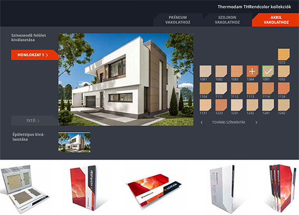 Megújult színreceptúrákkal jelennek meg a ThermoDam homlokzati hőszigetelő rendszerek