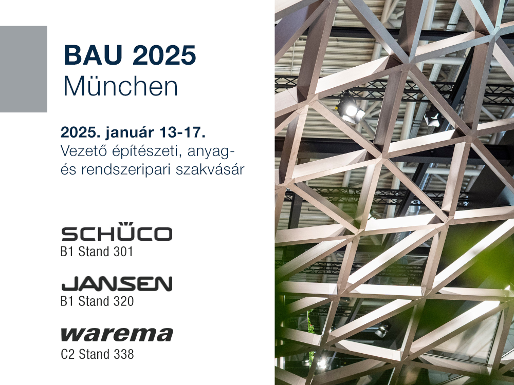 Alukönigstahl Schüco Jansen BAU 2025