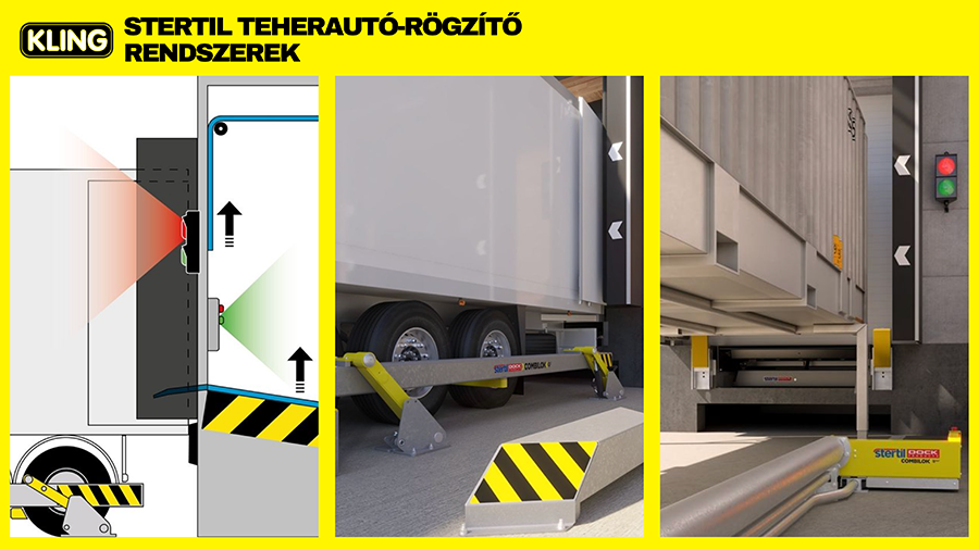Stertil COMBILOK teherautó-rögzítő rendszerek 