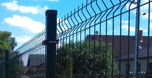 Prémium fém 3D táblás kerítés 1 kerítés