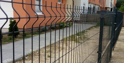 Prémium fém 3D táblás kerítés 3 kerítés
