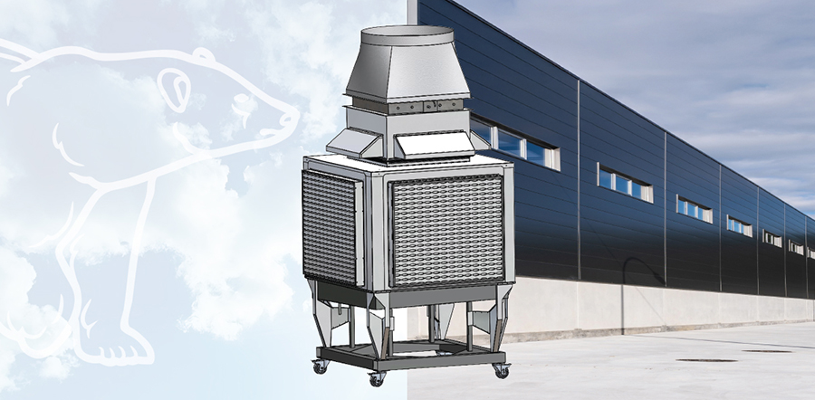 BoostAir® Type M – bérelhető mobil hűtési megoldás extrém ipari körülményekhez 1 BoostAir® Type M – Bérelhető mobil hűtési megoldás extrém ipari körülményekhez