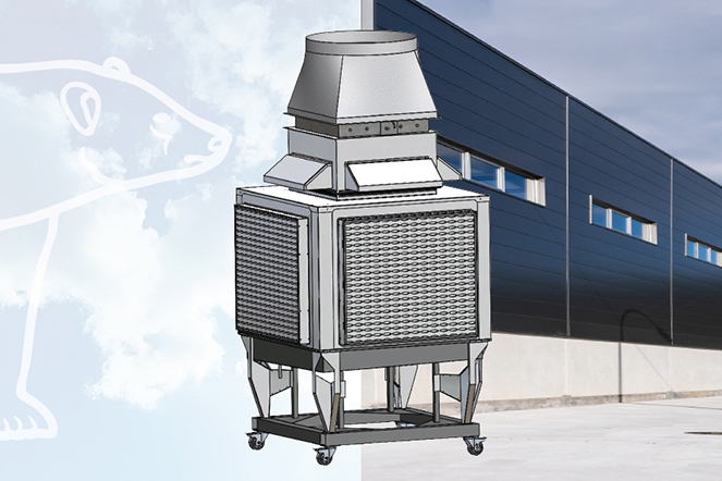BoostAir® Type M – Bérelhető mobil hűtési megoldás extrém ipari körülményekhez