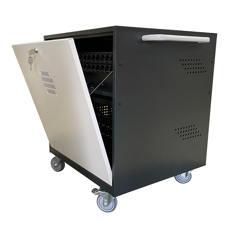 Laptop- és tablettároló szekrény a META Vasipari Kft.-től 4 tablettároló