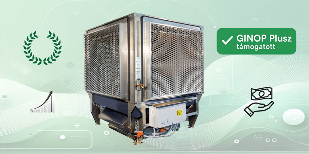 Zöld beruházás 0% hitellel? BoostAir® hűtés GINOP támogatással! 1 Zöld beruházás 0% hitellel? BoostAir® hűtés GINOP támogatással!