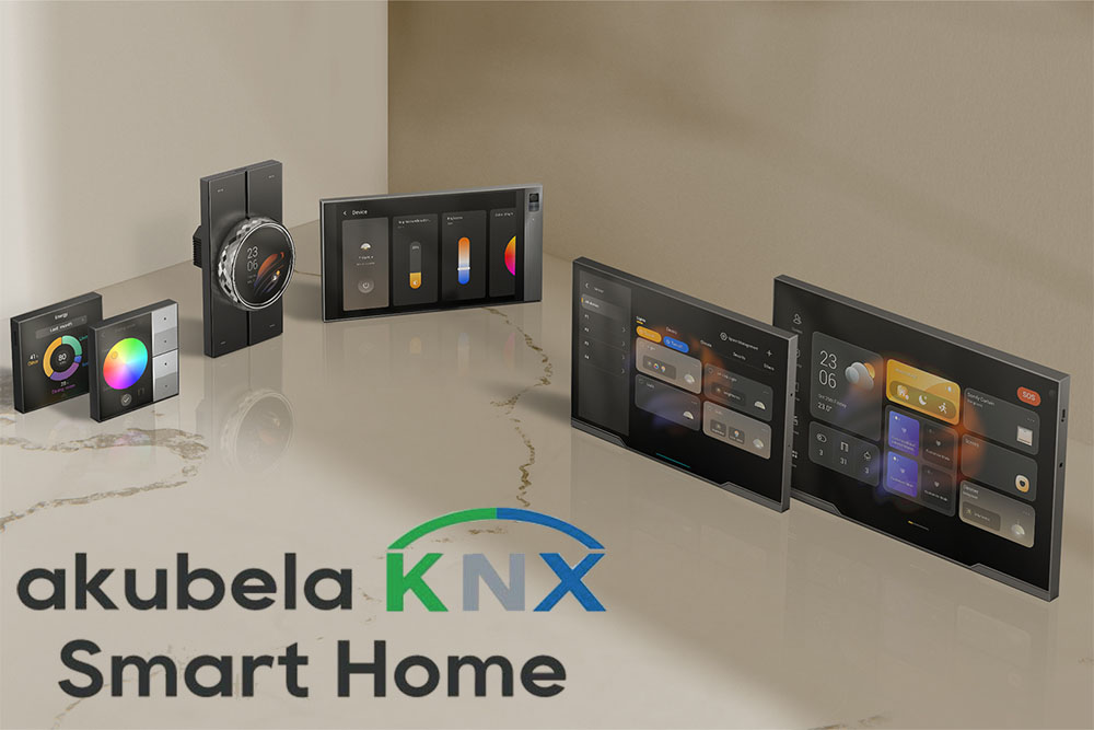 Akubela okosotthon vezérlés okos-zona-hu KNX