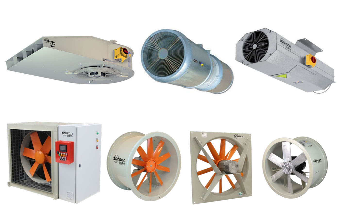 Sodeca ventilátorok