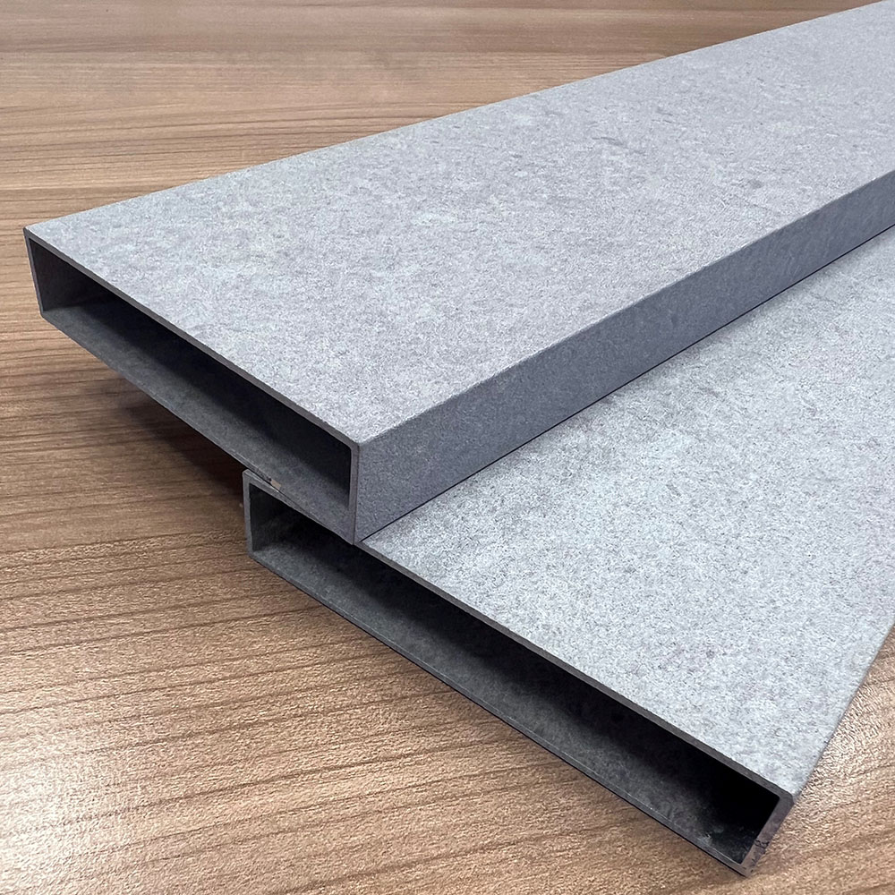 Betonhatású alumíniumprofilok a Blecha Kft.-től 1 Betonhatású alumíniumprofil