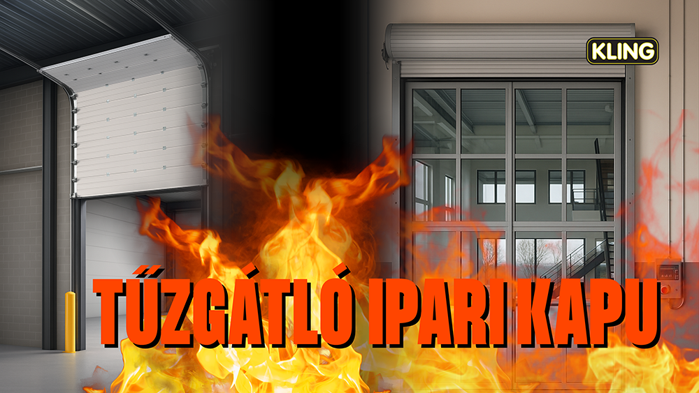Kling tűzgátló ipari kapuk