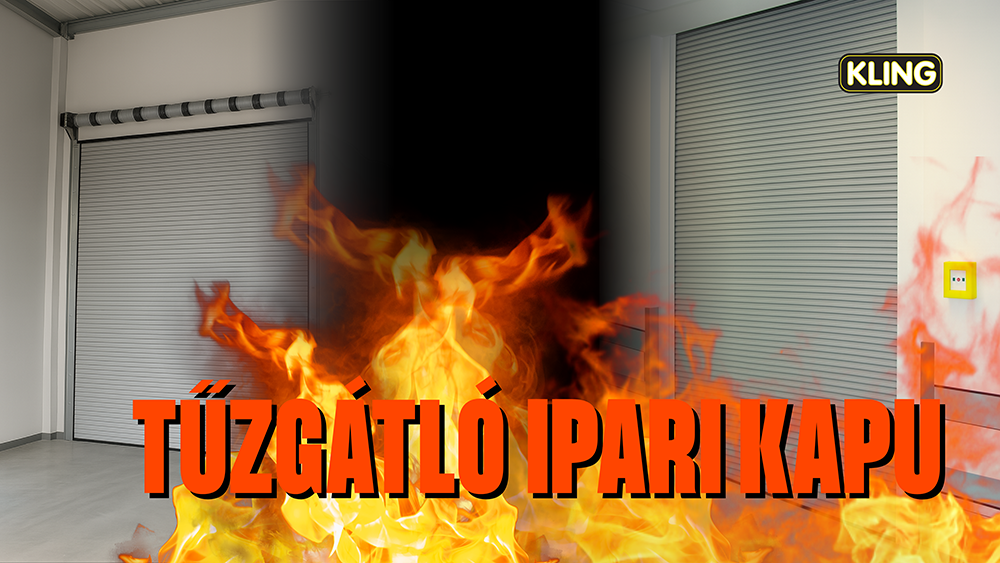 Kling tűzgátló ipari kapuk