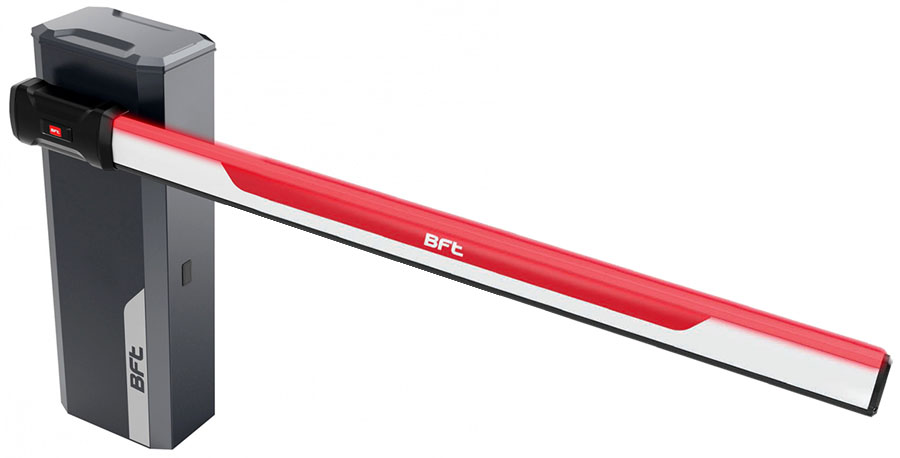 A modern beléptetés alappillére a profi sorompó 1 BFT sorompó
