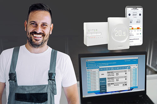 Új Wavin Sentio iConnect platform fűtési-hűtési és szellőztetési rendszerek távoli vezérléséhez és felügyeletéhez 3 Sentio