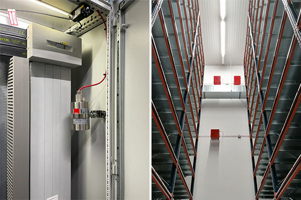Elektromos szekrények és raktárak tűzvédelme FirePro beépített oltórendszerrel