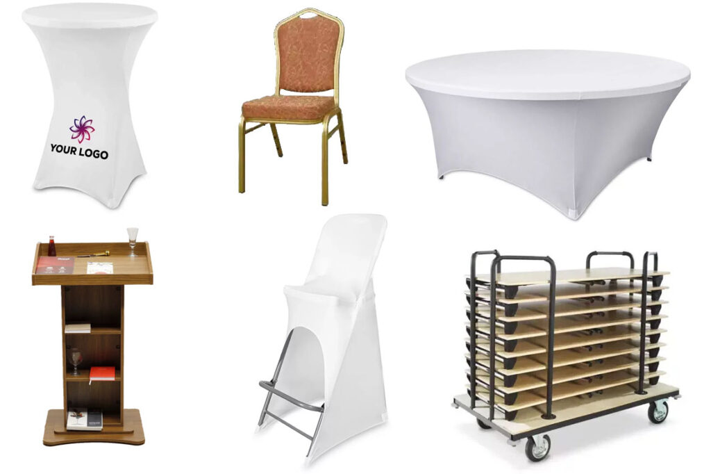 Konferencia- és bankettbútorok a Hungaro Managementtől