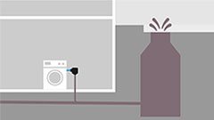 Szennyvíz visszatorlódás elleni védelem 5 visszatorlódás