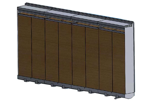 BoostAir Type W adiabatikus hűtőfal