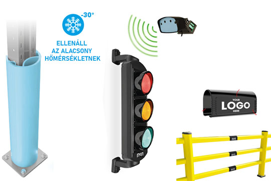 Új raktárbiztonsági termékek az ELD Raktártechnika Kft. kínálatában