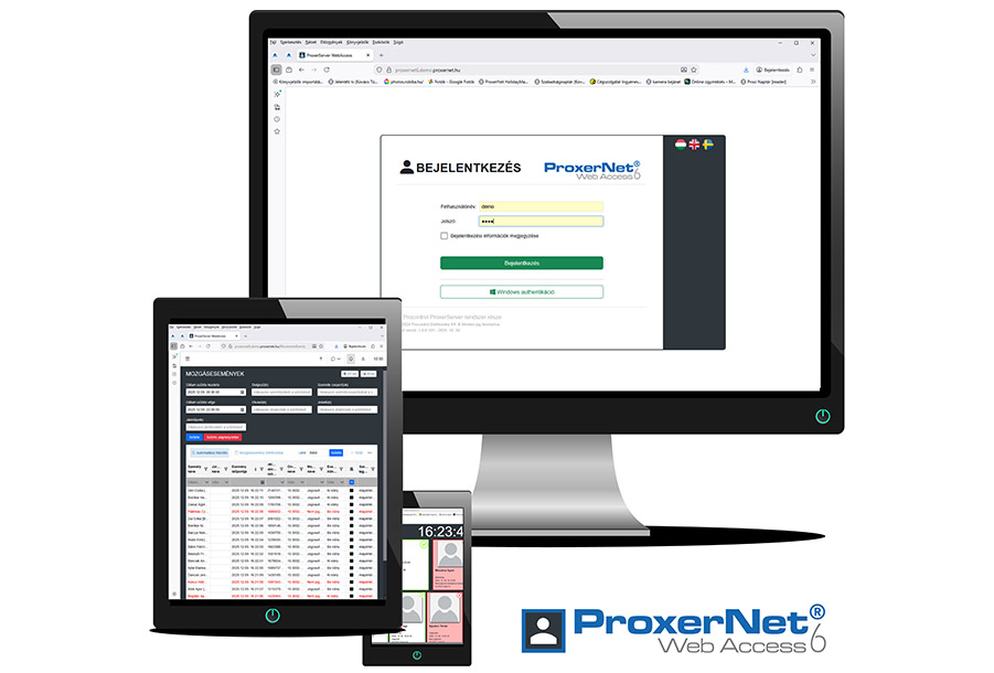 ProxerNet6, a Procontrol új, web alapú épületfelügyeleti rendszerszoftvere