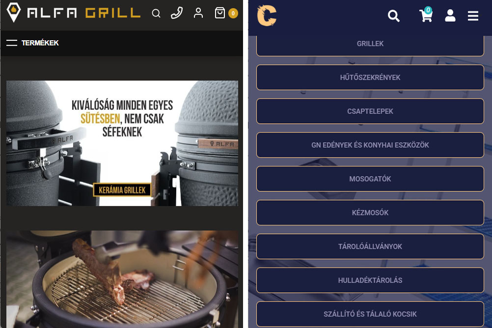 Agrikon-Alfa webáruház Alfagrill Chromex