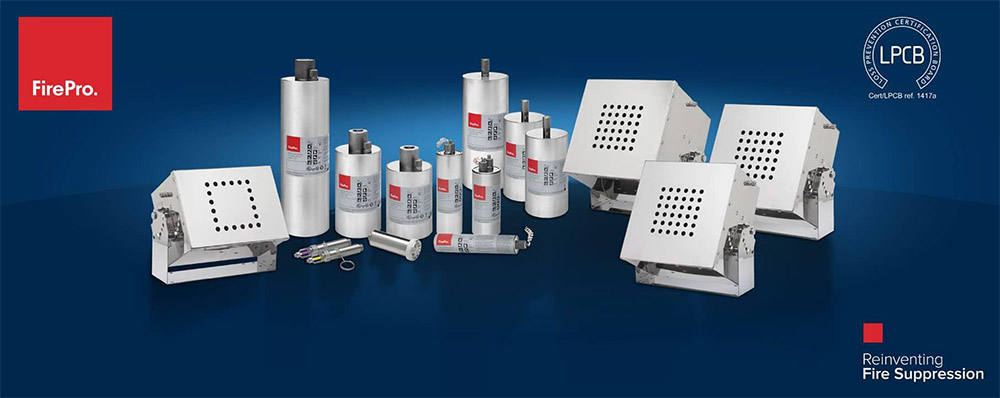 FirePro - az elektromos eredetű tüzek beépített oltórendszere