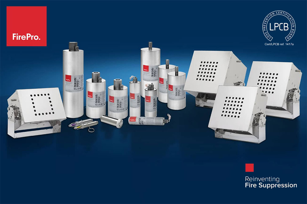 FirePro - az elektromos eredetű tüzek beépített oltórendszere