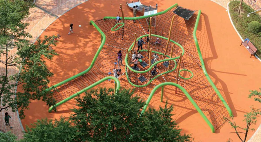 Szórakoztató, izgalmas hálós játszótéri játékok a GSWeb-től