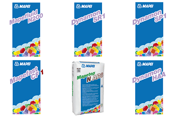 Mapei betonadalékszerek