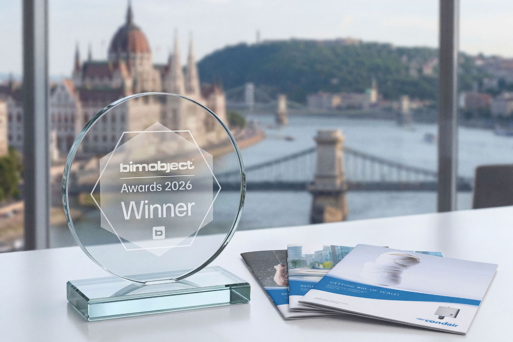 A Condair elnyerte a 2026-os BIM Leadership díjat