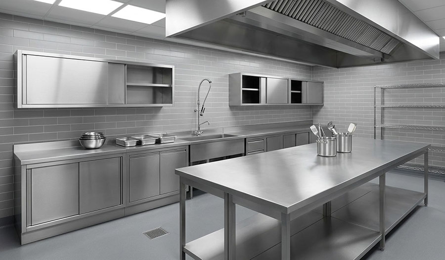 Nagykonyhai rozsdamentes bútorok - Vendi Hungária Kft.