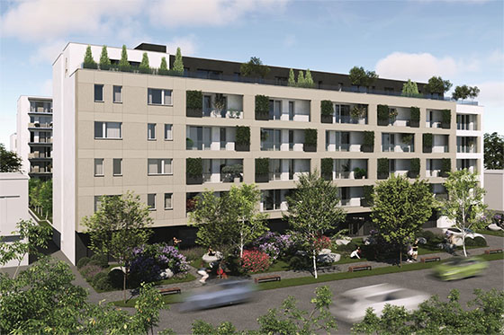 Albafal az Arcadia Garden projektben