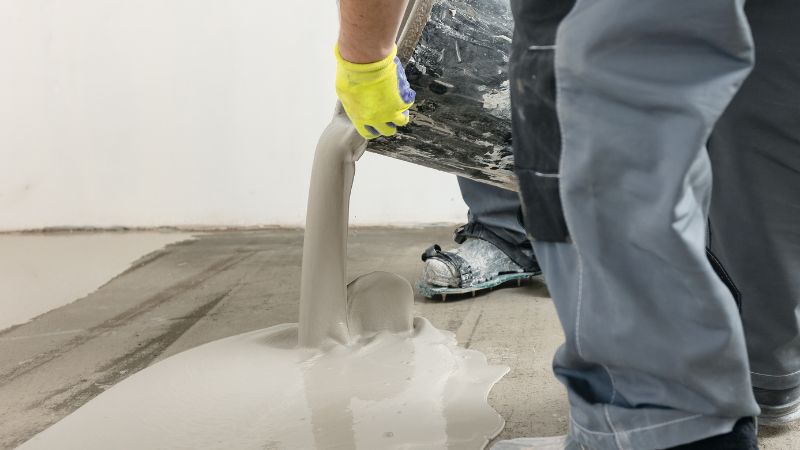 Sík fogadófelület 2–20 mm között NOVOPLAN 220 aljzatkiegyenlítővel