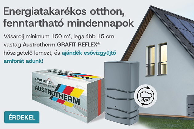 az Austrotherm őszi ajánlata a fenntartható mindennapokért